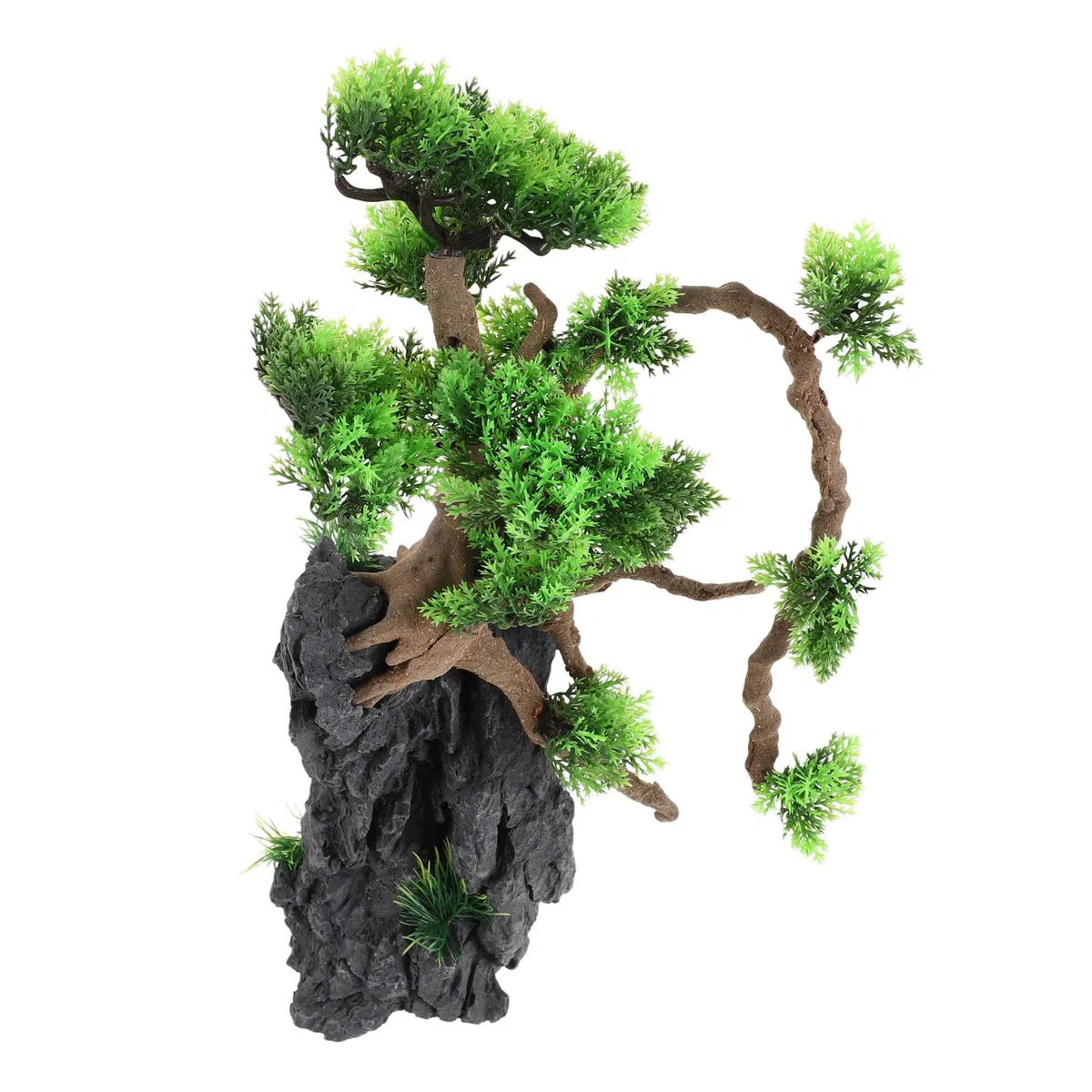 Ciieeo Plantas Artificiales para Acuario, decoración de bonsái, decoración de peceras Betta, Accesorios para paisajismo de acuarios.