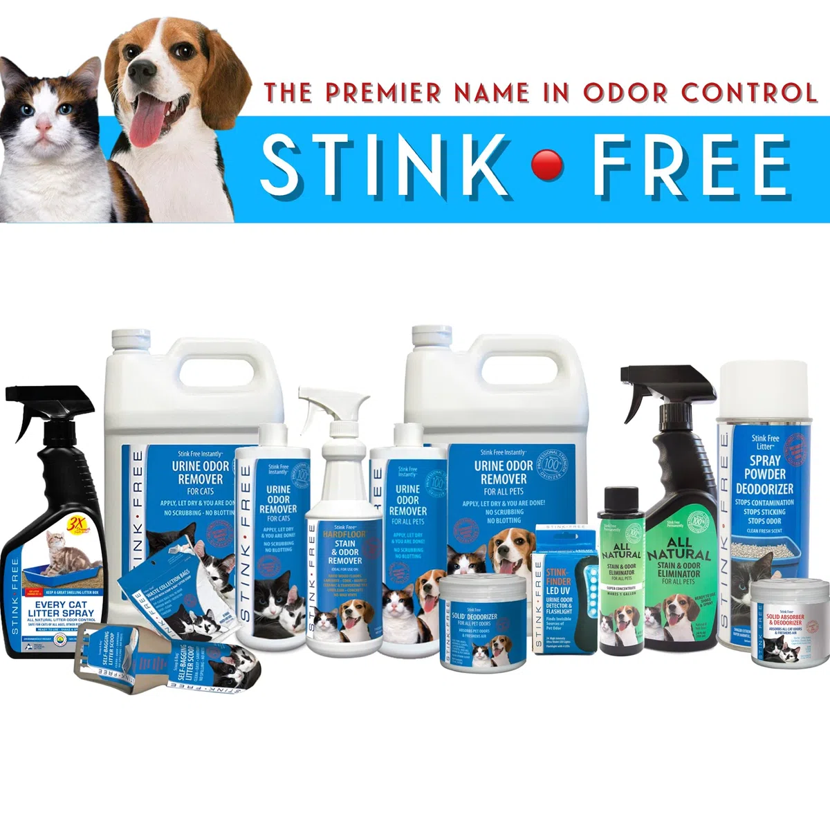 Odor-Seal Cat Litter Waste Collection Bags (fits Scoop&Bag) 12 Pkgs (252 Bags) by Stink Free