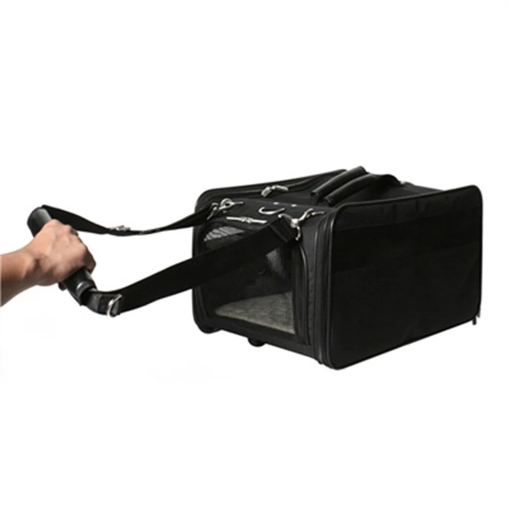 bark n bag B2825 Jetway Classic Mascotas Portador, Negro