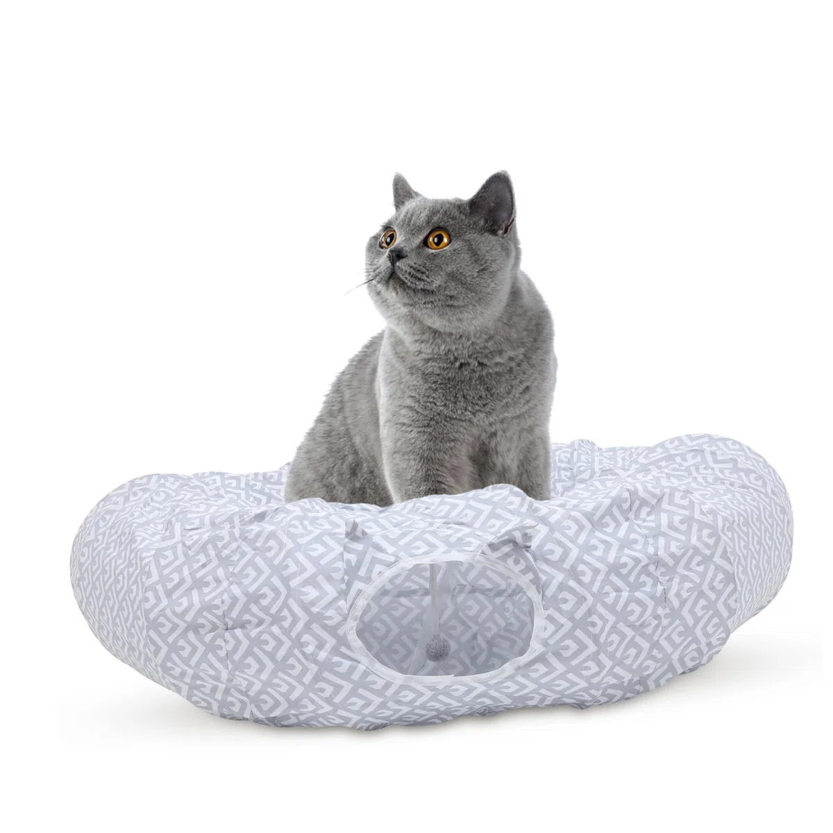 Cama Túnel Multiusos para Gatos Cama para Gatitos Túnel para Gatos es para para De Interior Fácil De Limpiar Diseño Divertido