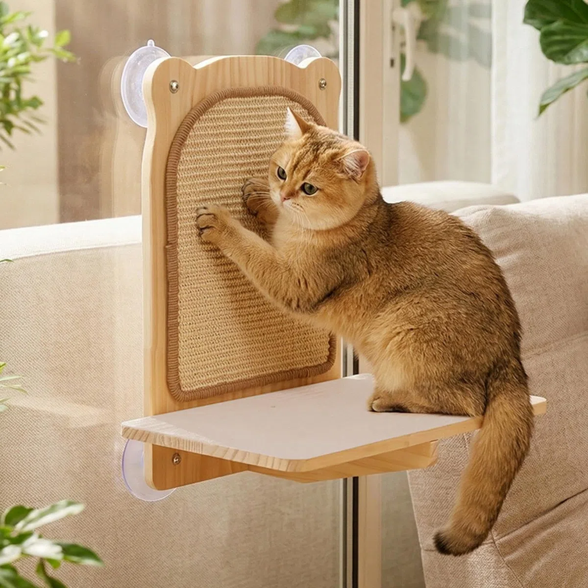 Rascador De Pared Para Gatos Rascador Con Ventosas Para Gatitos | Juguete Afilador Uñas Gatos Para Padres De Mascotas, Entrenadores Y Amantes De Los Animales En Apartamento, Oficina Y