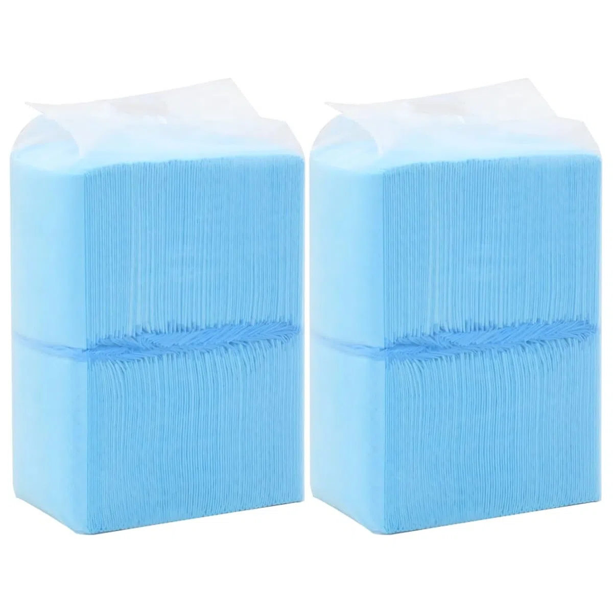 Tidyard Empapadores para Perros - Absorbentes, 4 Capas, 45x33 cm, Azul y Blanco, 150ml, 200 Unidades Modelo YFXLRZJ-170755ES