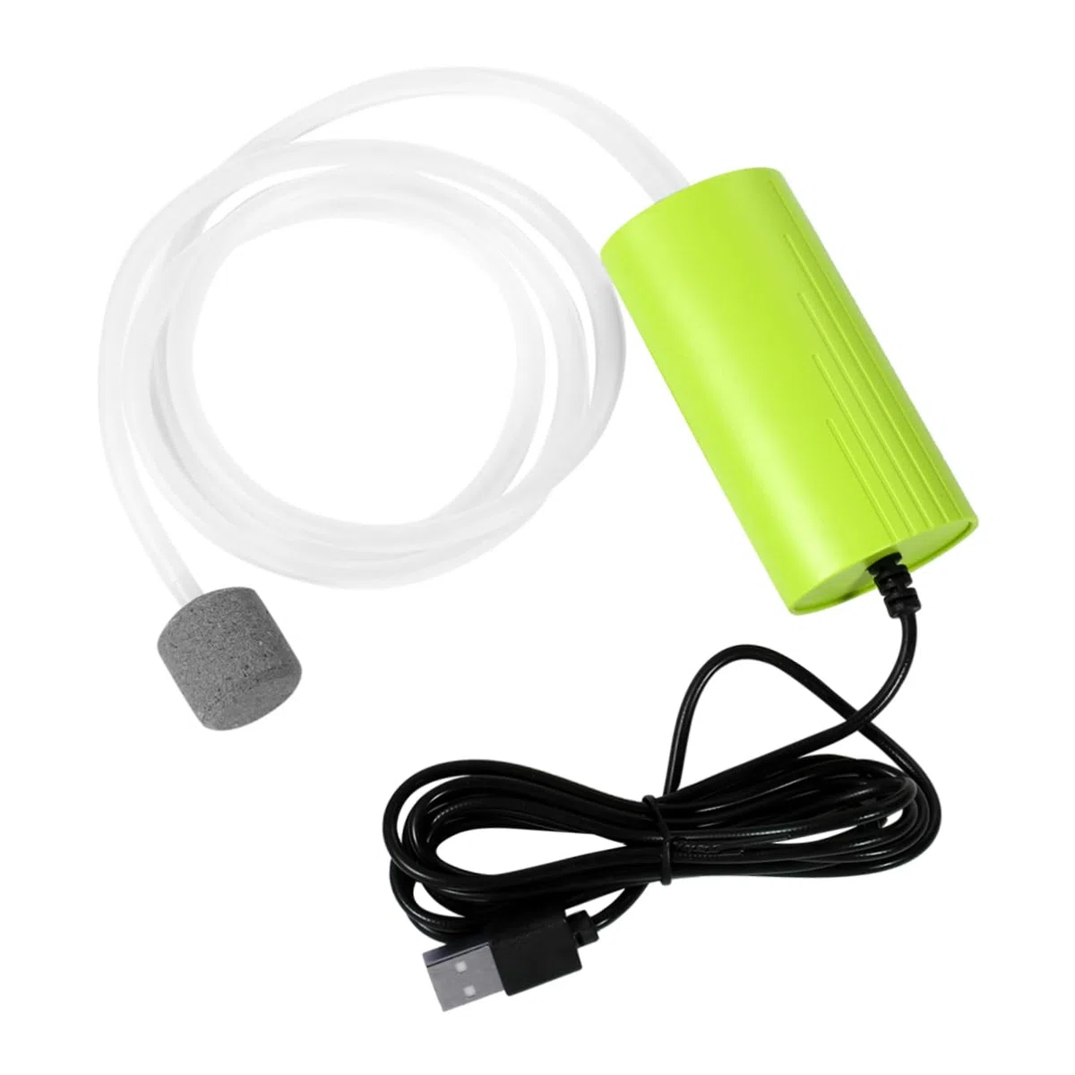 Mipcase 3piezas Bomba De USB Portátil para Acuarios Mini Silenciosa y Aumenta El y Produce Burbujas para Peceras y Pesca Al Aire