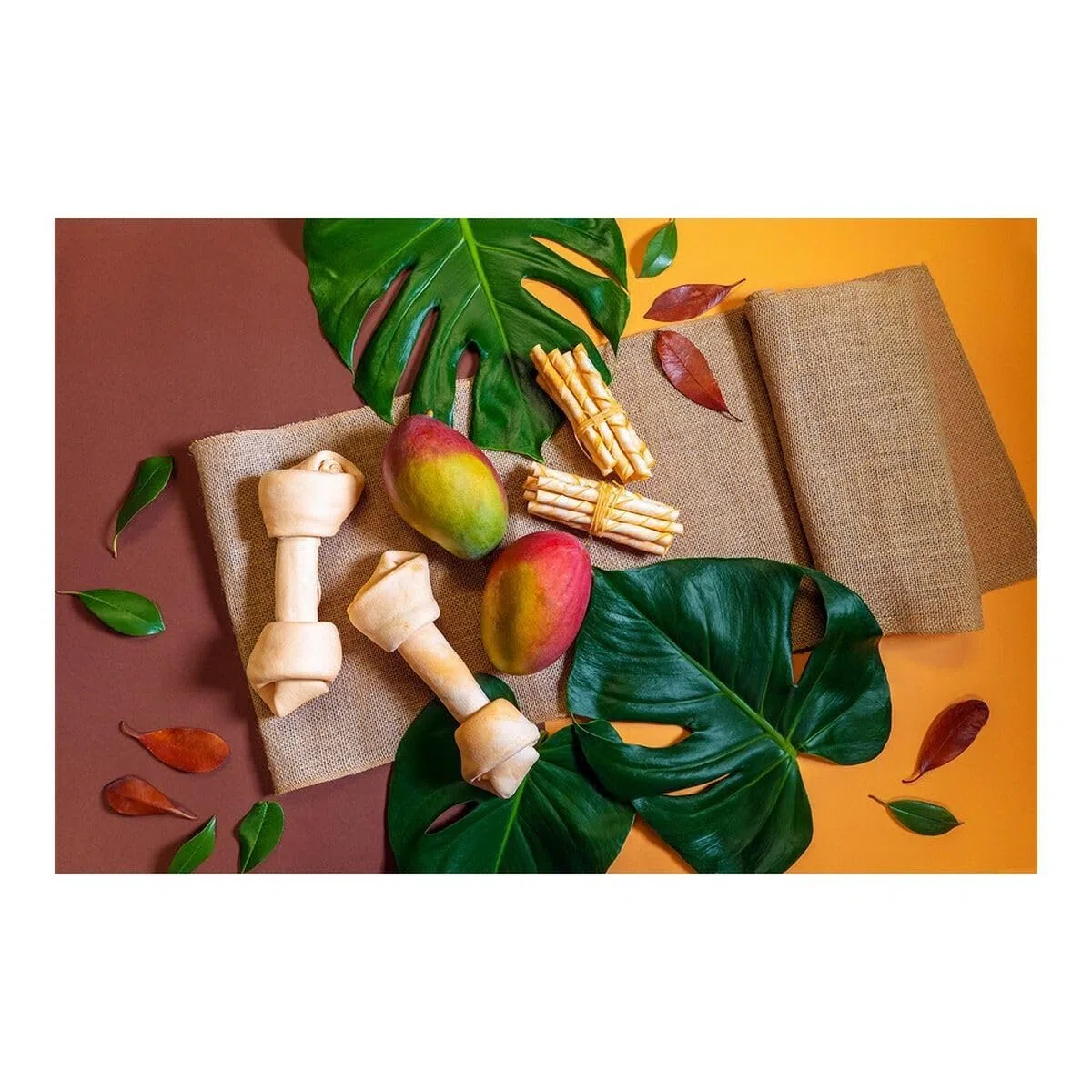 Gloria Snackys Rawhide Masticable Nudos Sabor Mango 150 g