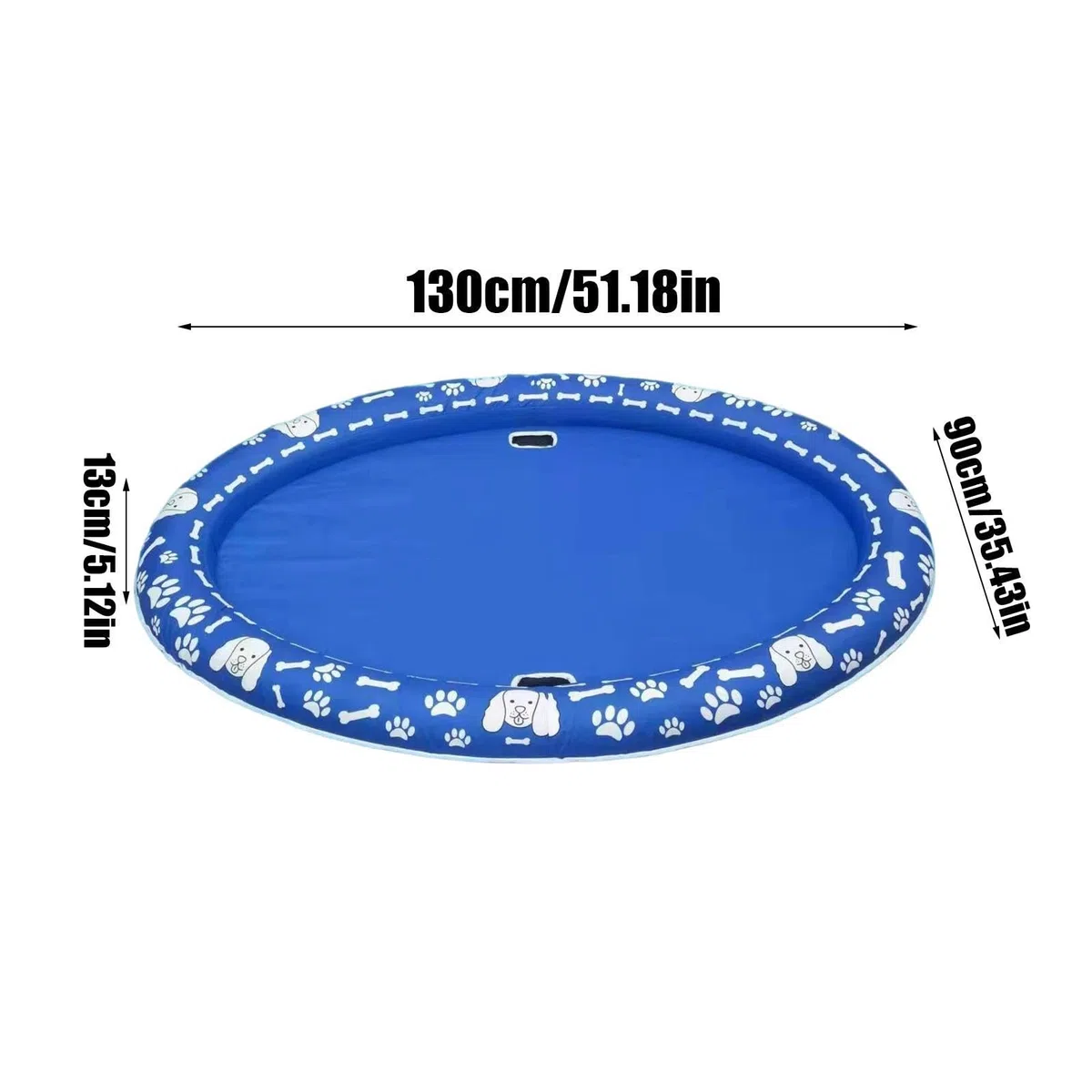 Flotadores de piscina para perros Balsa Inflable Resistente A Los Desgarros | Balsa De Perro Para Verano, Natación, Agua, Lago, Estanque, Río, Playa, Gato, Cachorro