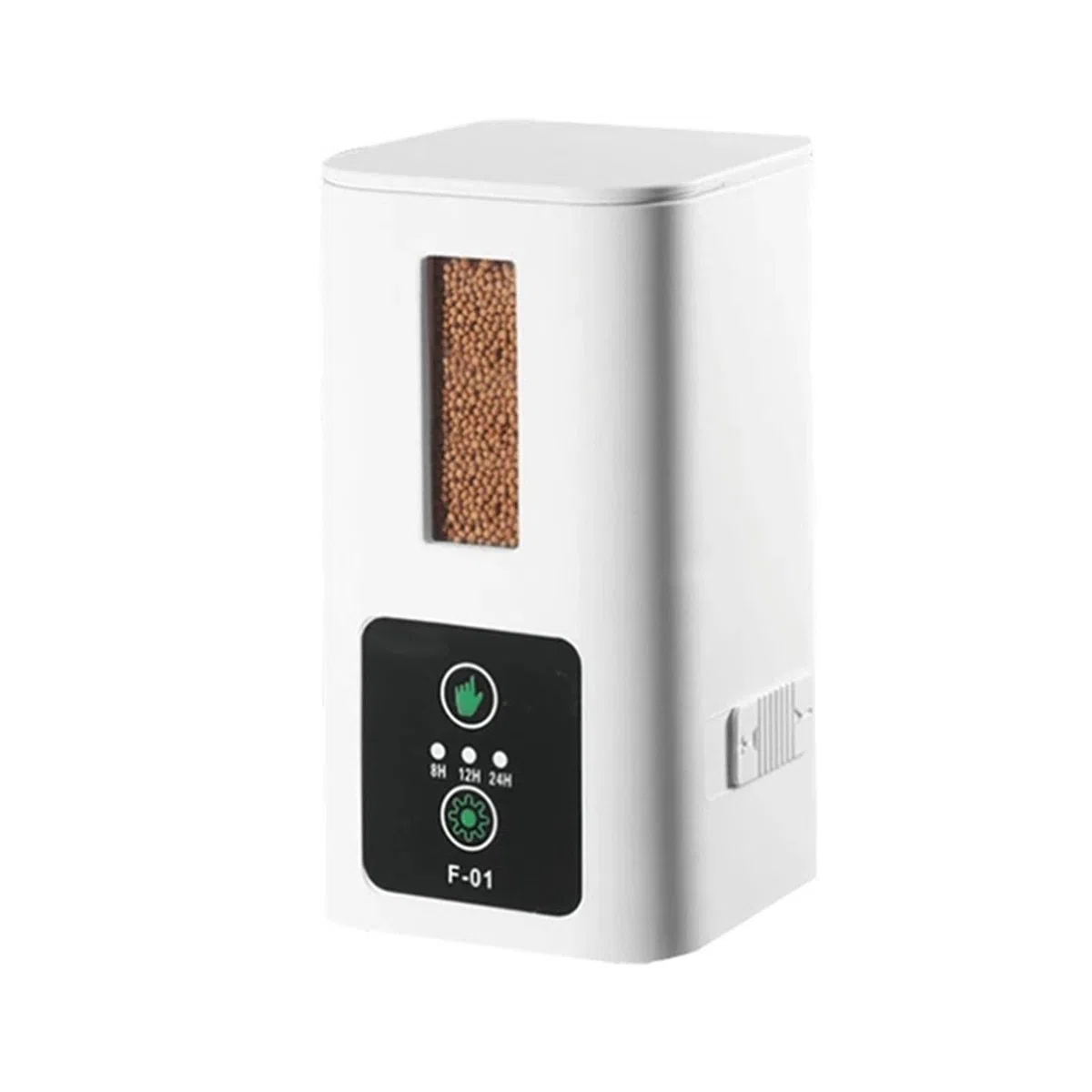 Dispensador Automático de Alimento para Peces, Ideal para Estanques Y Acuarios, Desmontable, Vacaciones Al Aire Libre.