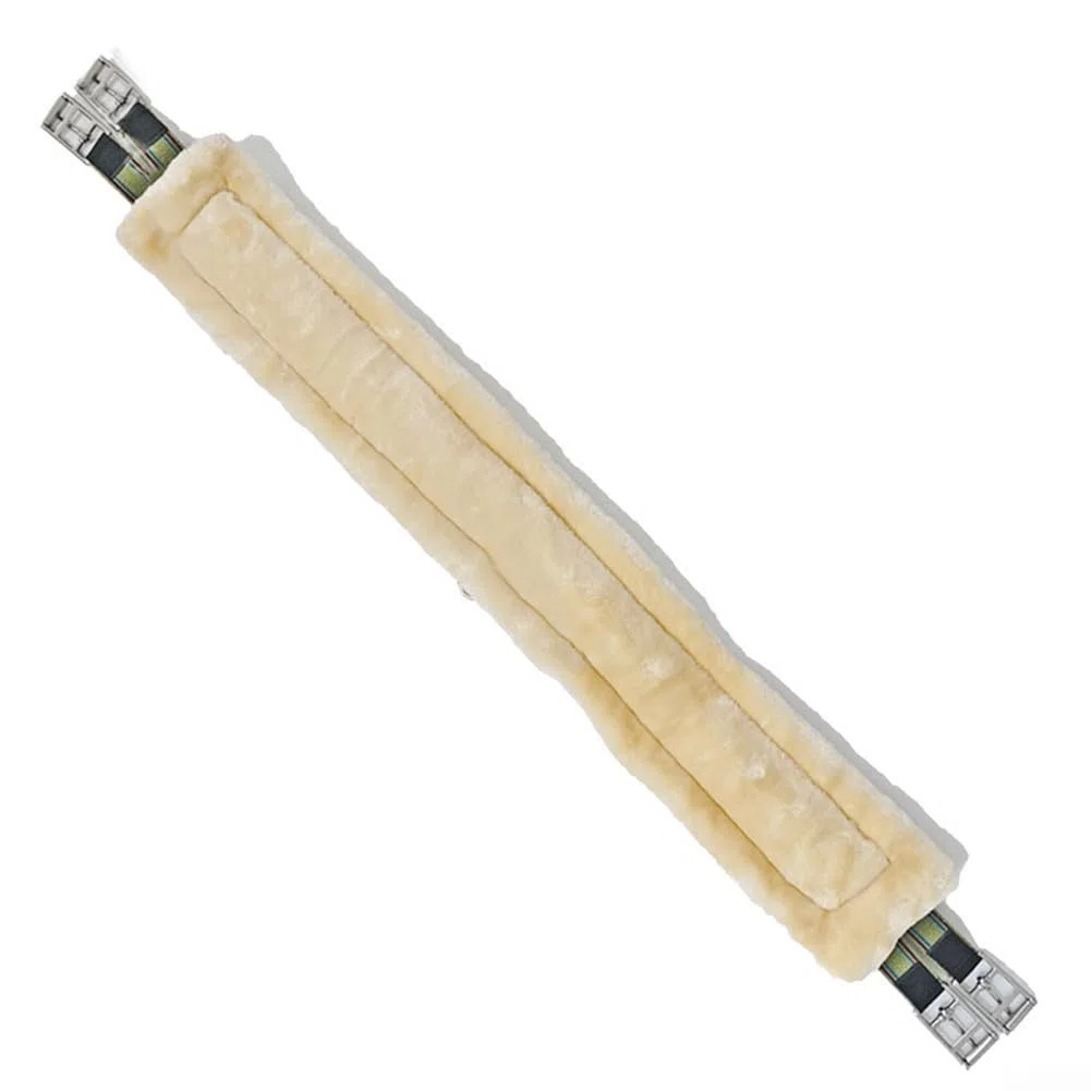 Cómoda cincha de caballo con forro de poliéster suave, hebilla de rodillo de acero inoxidable, perfecta para montar en el oeste (110 cm)