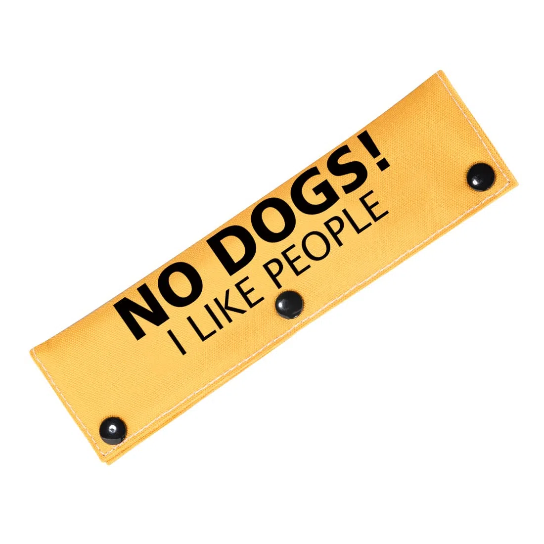 PWHAOO No Dogs/No People Correa Wrap Give Me Space - Correa para perro de rescate (sin mangas para perros como personas)