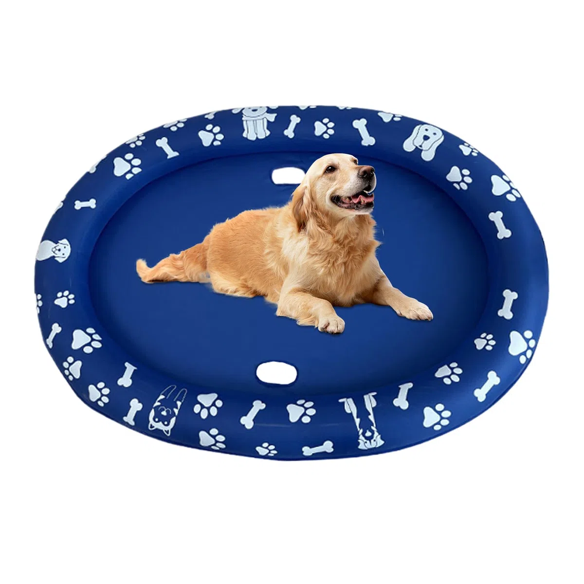Bañera Para Perros Plegable Antideslizante Antirrayas Flotador Aseo Mascota | Ducha Para Perros Patio Lago Flotante Río Tubing Accesorio Kayak Cachorro Entrenamiento Juego Agua Infantil Playa