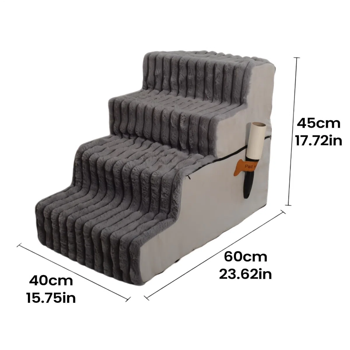 Rampa de Cama para Perros Accesorio de Mascotas Desmontable Antideslizante | Escaleras Felinas Equilibradas Para Perros Mayores Cachorros Pequeños Gatos Balcón Terraza Sofá Apartamento