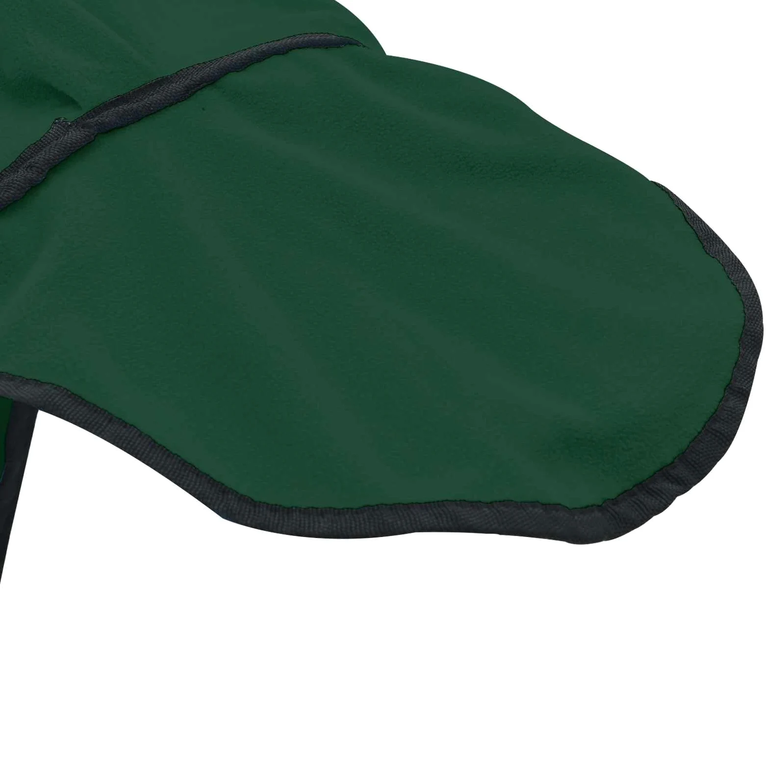 vidaXL Manta para Caballo Verde Oscuro Completo 145 cm Forro Polar, Manta Moderna para Caballos, Invierno, Forro Polar, Equipo Ecuestre, cálido, Ajustable
