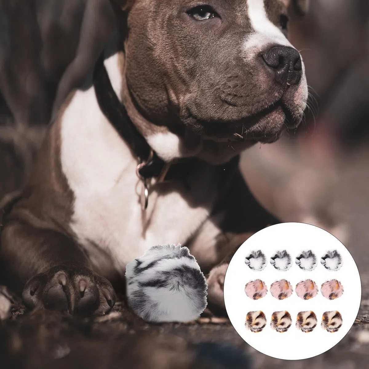 FRCOLOR 36piezas Juguetes Interactivos para Gatos Hierba Balones De Peluche De Artificial para Molar y Diversión para Aleatorios