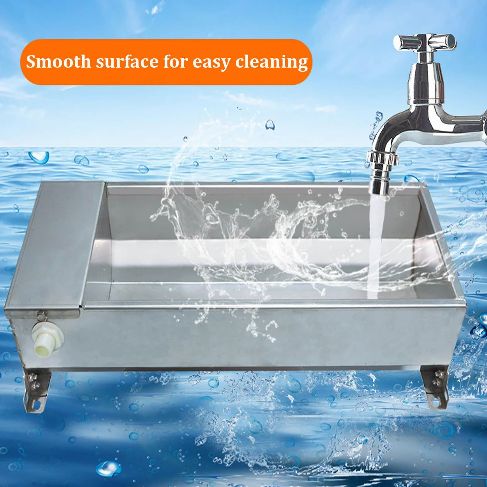 7,5 Litros Bebedero AutomáTico con VáLvula de Flotador,Bebedero AutomáTico para Ganado,DiseñO de InyeccióN AutomáTica de Agua,FáCil de Limpiar,para Caballos,Ovejas,Perros,Gallinas y Ganado Vacuno