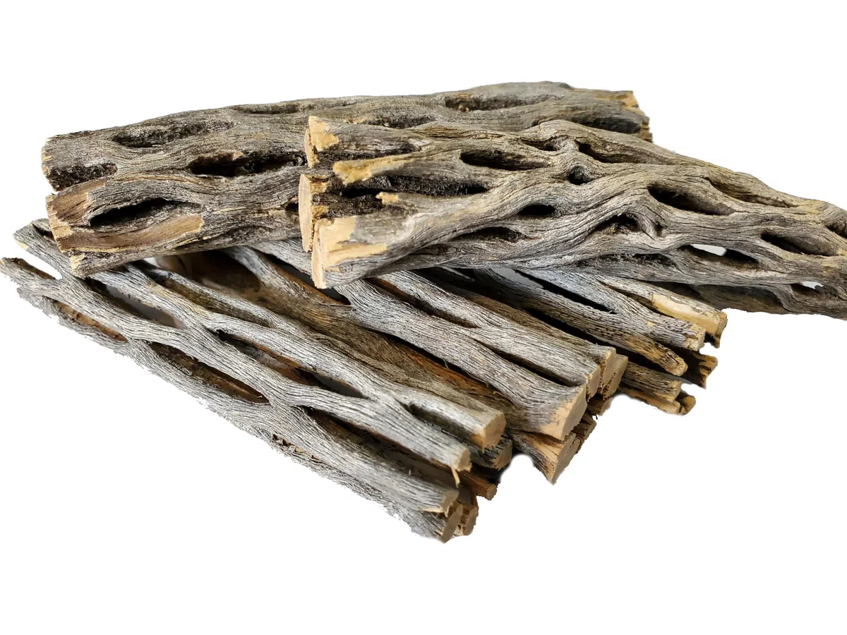 Madera de cholla natural para decoración de acuario, camarones y peceras (4 pulgadas (paquete de 5)