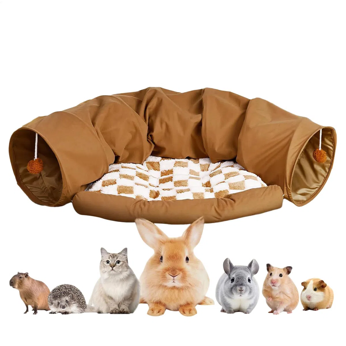 Juguete para Gatos Casa Gruesa Desmontable y Lavable de Ejercicio, | Bolsa para Gatos Juego, Ejercicio, Exploración, Mantiene a los Entretenidos, Fomenta el Ejercicio en el Interior
