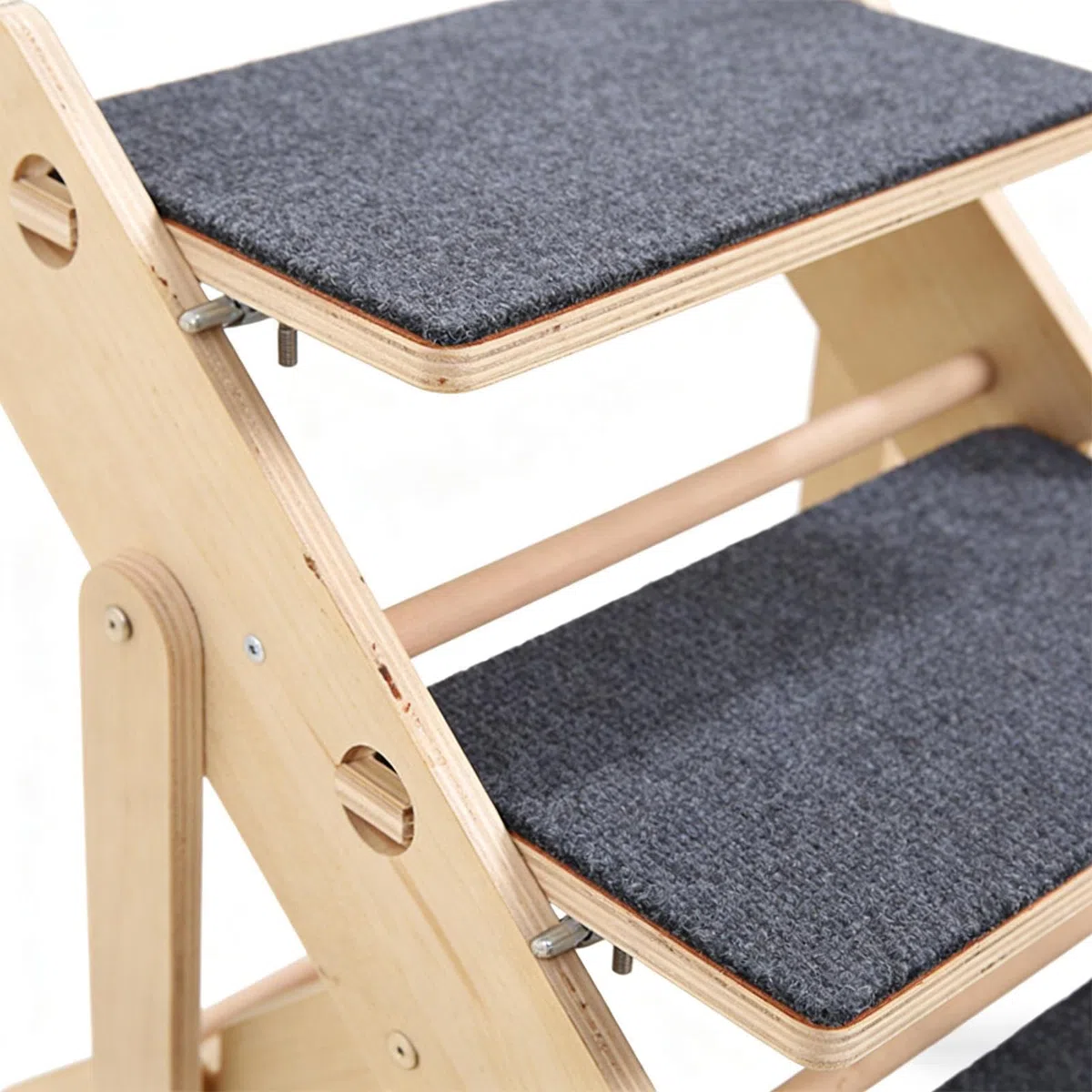 Rampa para Perros Plegable Escaleras Plegables Estables para Mascotas | Para Subir a la Cama o al Sofá para Subir al Sofá, Sillón, Cama o Utilizar en Salón y Dormitorio