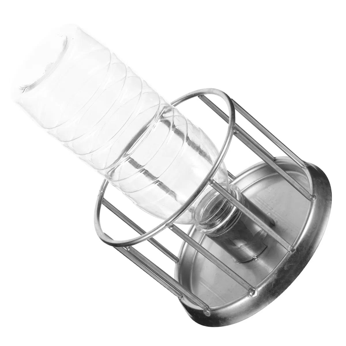 BESPORTBLE 4piezas Mini Comedero De Agua para y Reptiles Cuenco De Acero Inoxidable para Terrario Alimentador Multifuncional para Mascotas Pequeñas para y Lagartos