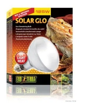 Watts Exo Terra solar-glo alta intensidad self-ballasted UV/calor, vapor bombillas lámpara de vapor de mercurio