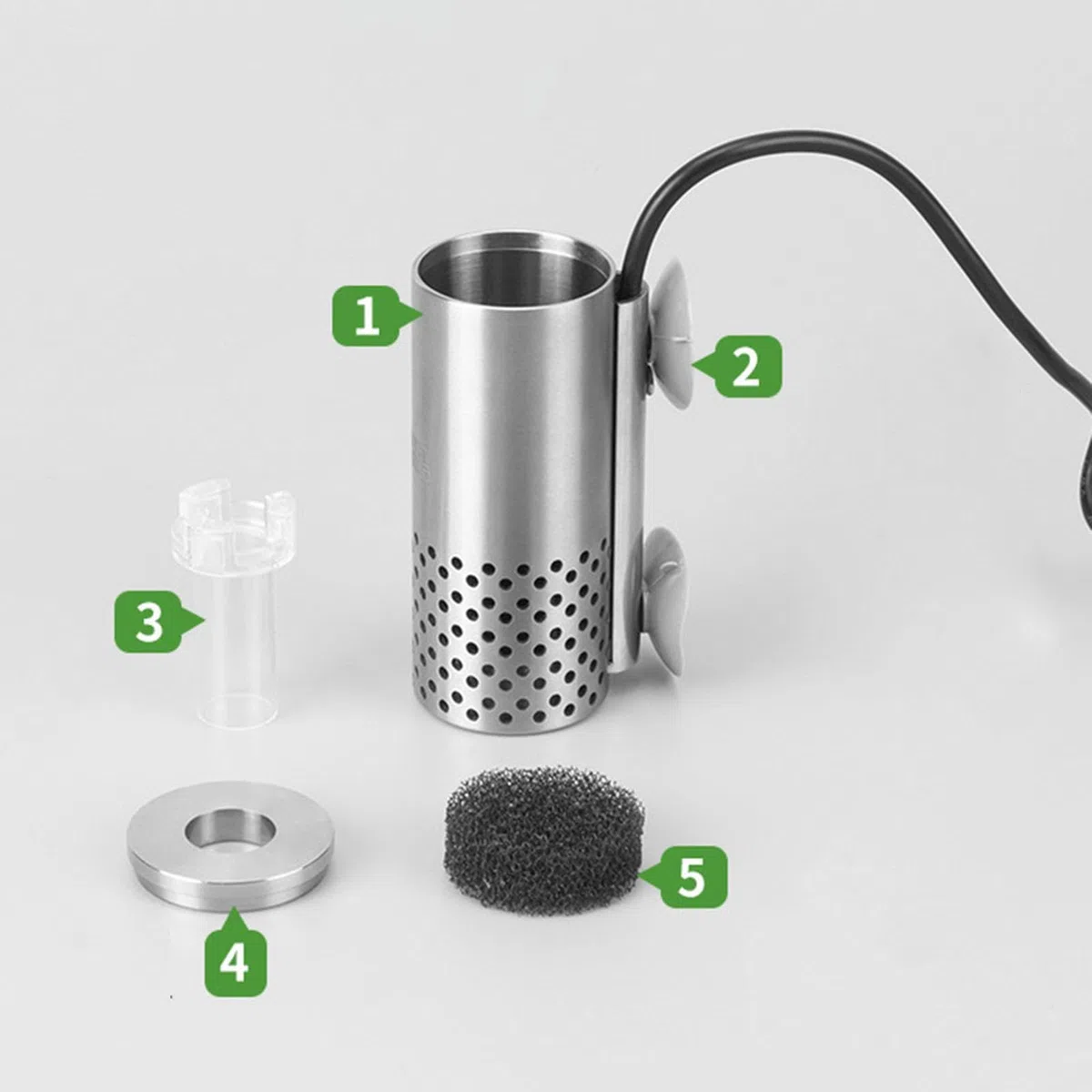 Limpiador de Película de Aceite para Acuarios: Limpieza Eficaz, Fácil Instalación Y Alimentación USB.