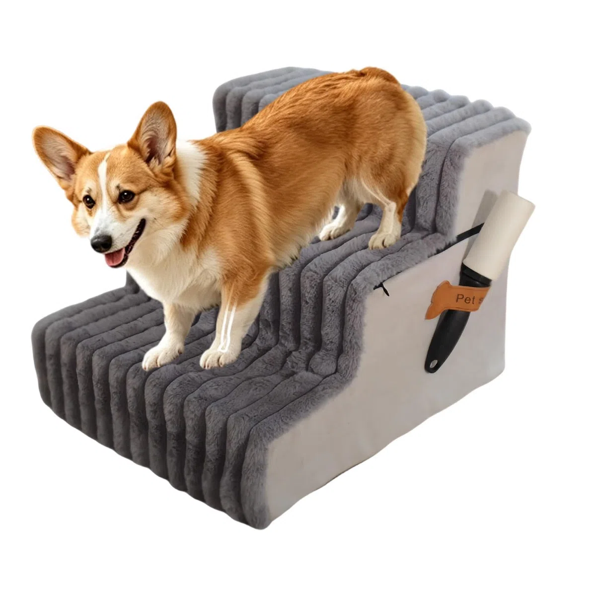 Escalón Canino Accesorio de Mascotas Desmontable Antideslizante y Lavable | Escaleras Felinas Equilibradas Para Perros Mayores Cachorros Pequeños Gatos Balcón Terraza Sofá Apartamento