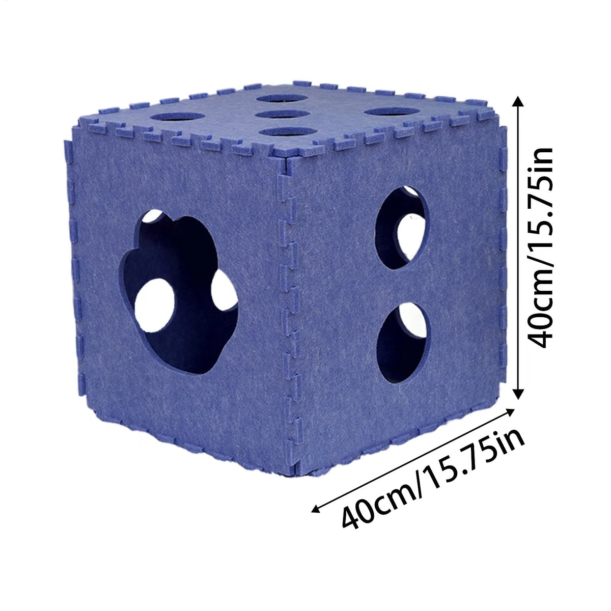 para gatos, cueva para gatos de fieltro, de cama en forma de rompecabezas de fieltro | Escondite para gatos, casas y apartamentos para gatos, cubos para gatos para interiores, tabla de | Suave Cachorros y de 5 a 10 Kilogramos, para Juegos en Interiores y