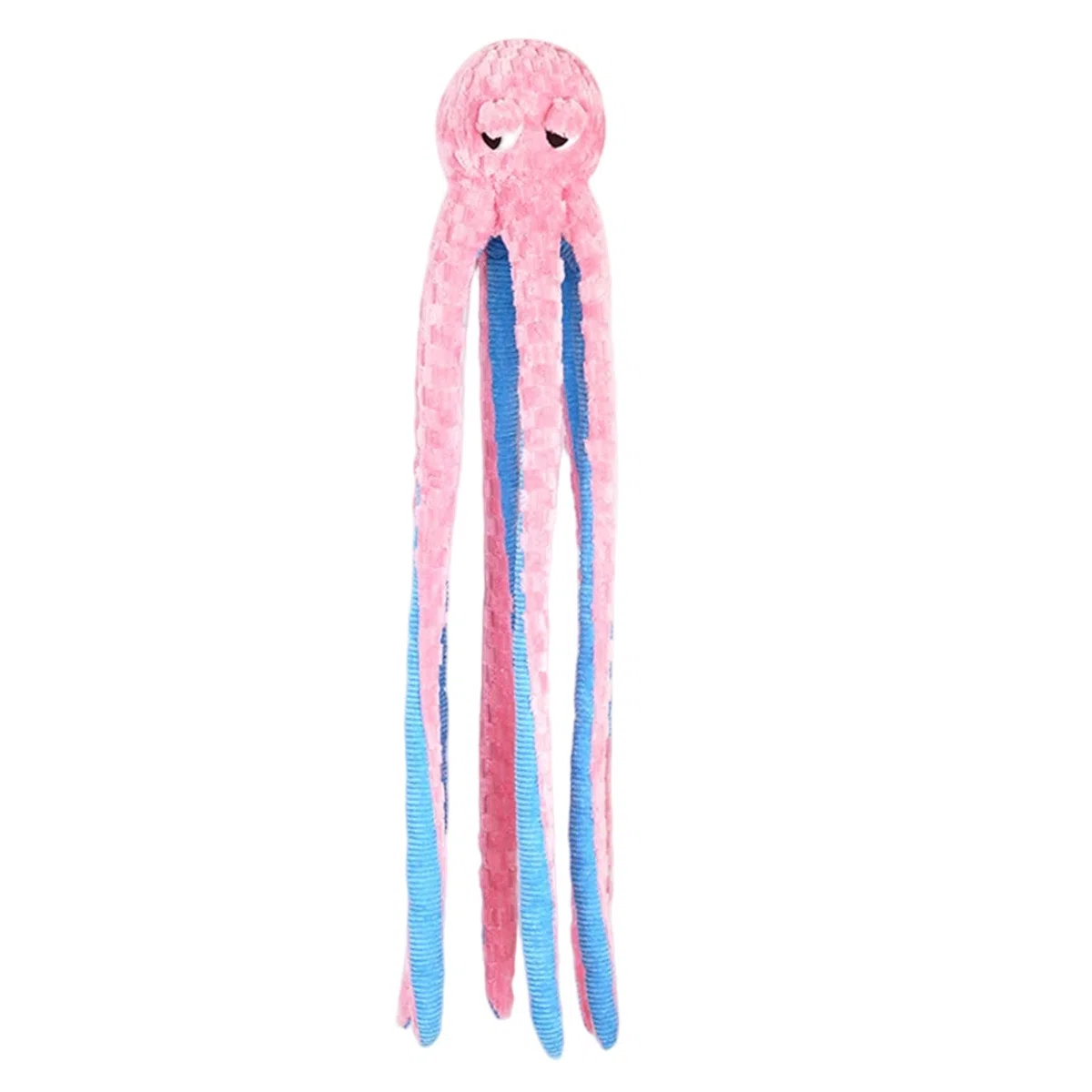 Juguete para perros de pulpo, juguete indestructible para perros de 40 pulgadas, juguetes interactivos para masticadores agresivos, pulpo de felpa suave y agradable para la piel para aliviar el a.