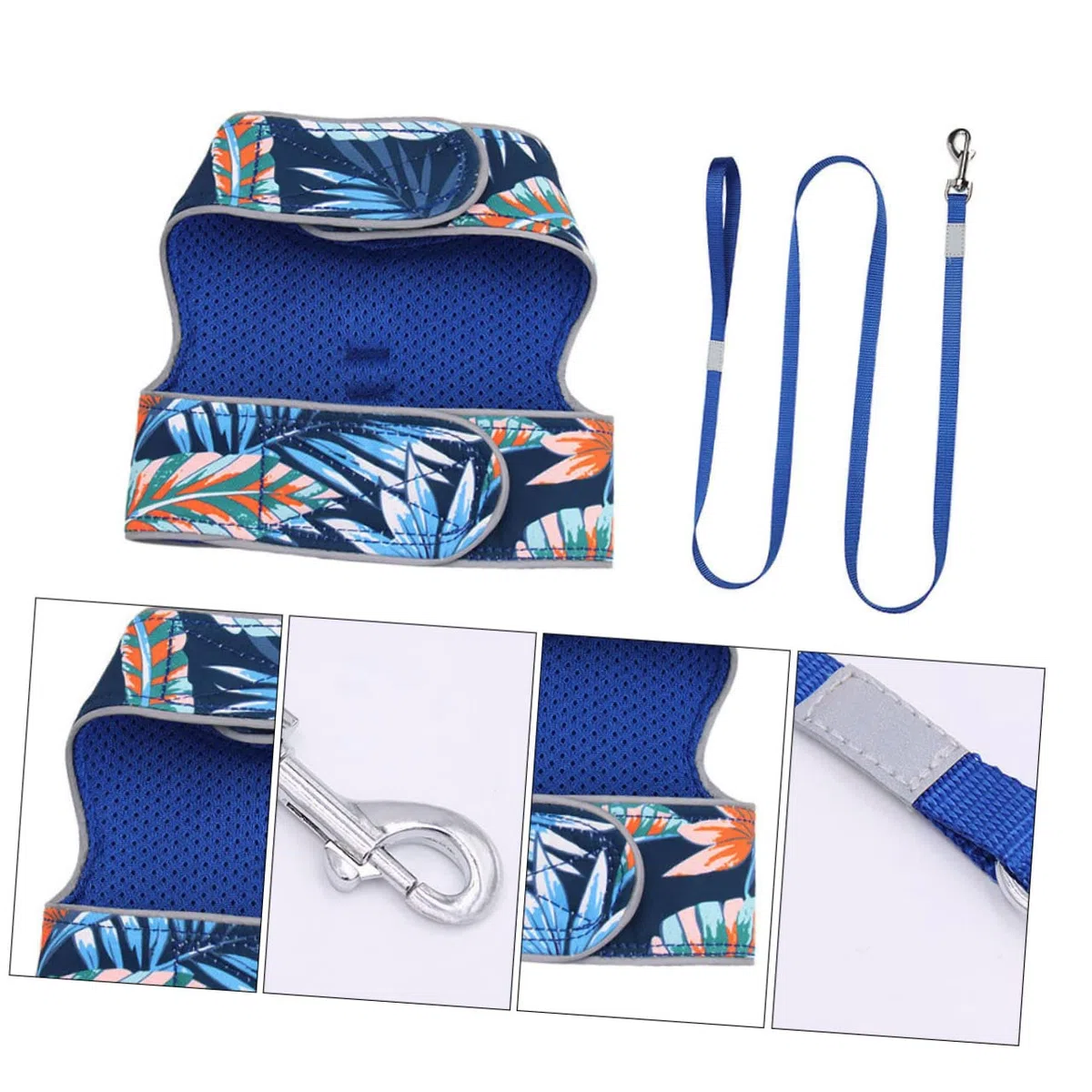 YARNOW 3 Juegos De Correa para Gato Chaleco Reflectante Chaleco De Malla para Gato Chaqueta para Caminar para Gatos Correa para Caminar para Perros Reflectante para El