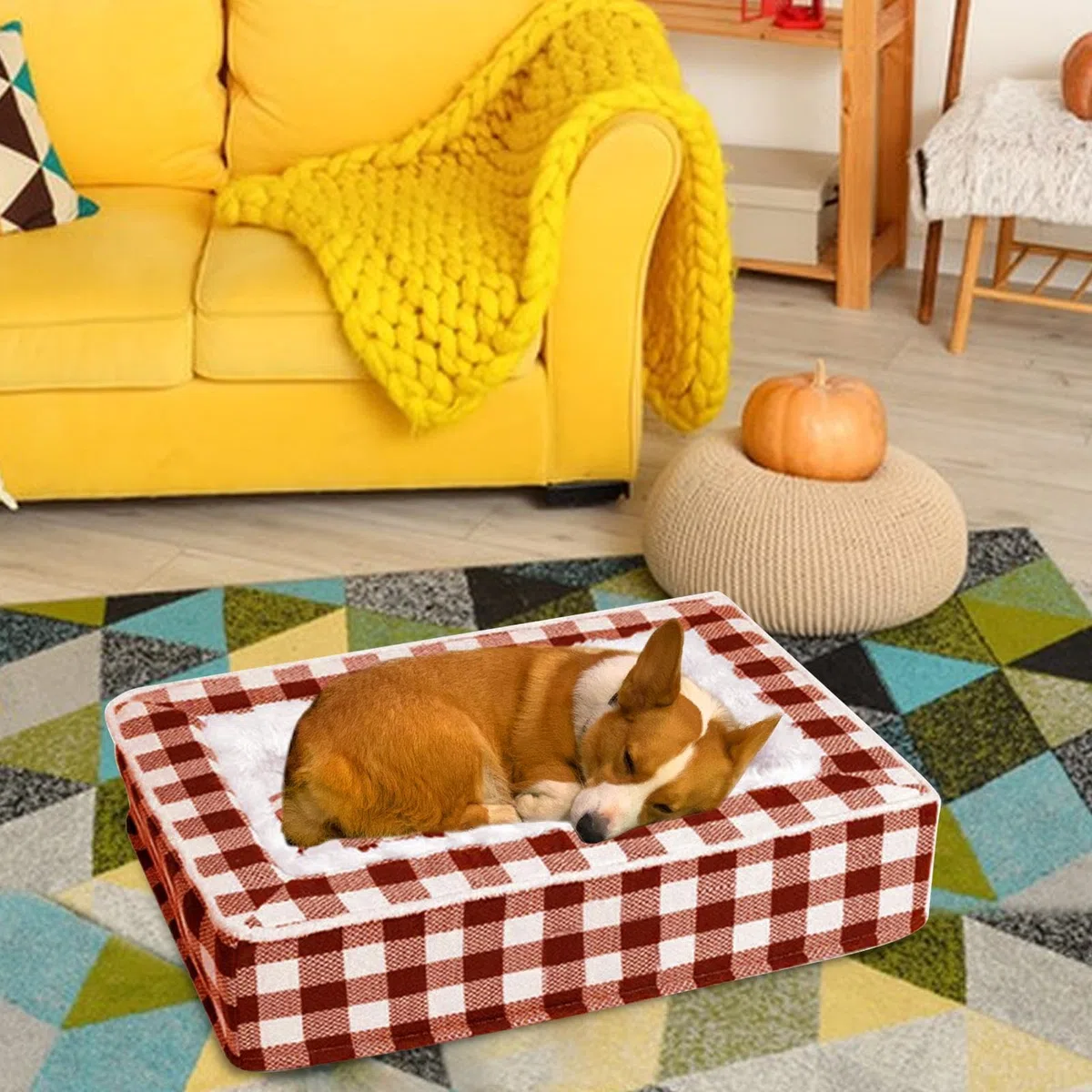 Genérico Cama para Perros De Dormir Suave Y Calmante para Mascotas