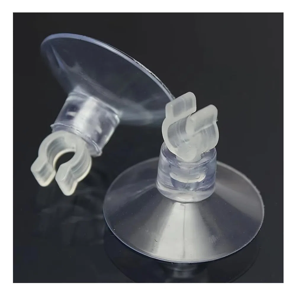 10 Ventosas De Goma For Acuario, Ideales For Sujetar Mangueras Y Tubos De Aire A Bombas.