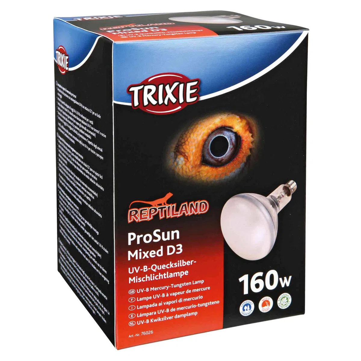 TRIXIE Lámpara ProSun Mixed D3 para Reptiles