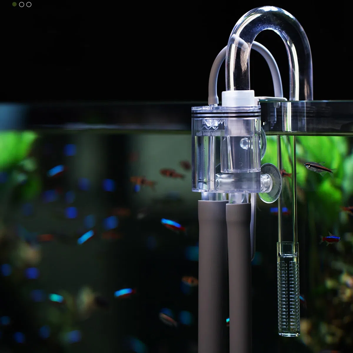 Regulador de líquido de acuario inteligente con función de parada para evitar derrames en acuarios, cambiador de agua automático para cisternas de peces