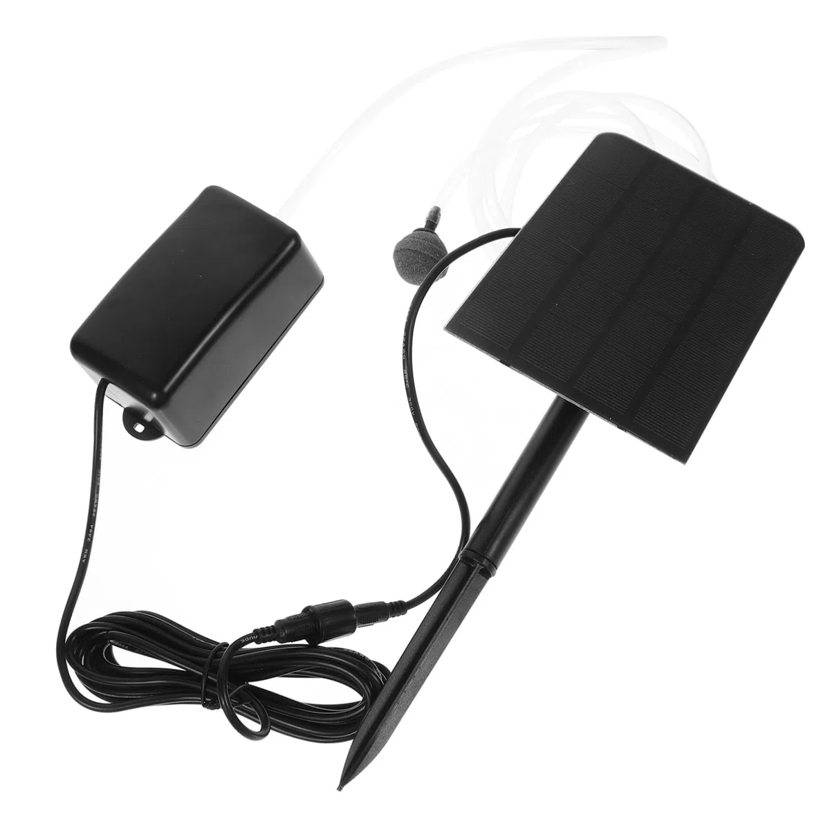 Bomba Solar De Aire para Acuario Alta Presión 5 v 1,6 w Bomba De Oxigenador De Pesca