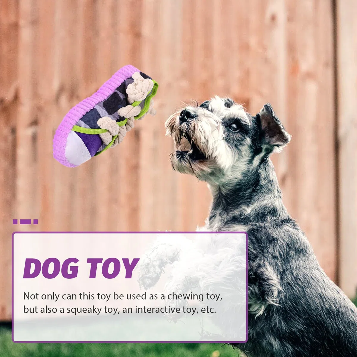 Abaodam Juguete para Perros Forma de Zapato Chirriante Resistente y Ligero para Morder y Limpiar Dientes Entretenimiento y Entrenamiento para Cachorros y Perros Adultos