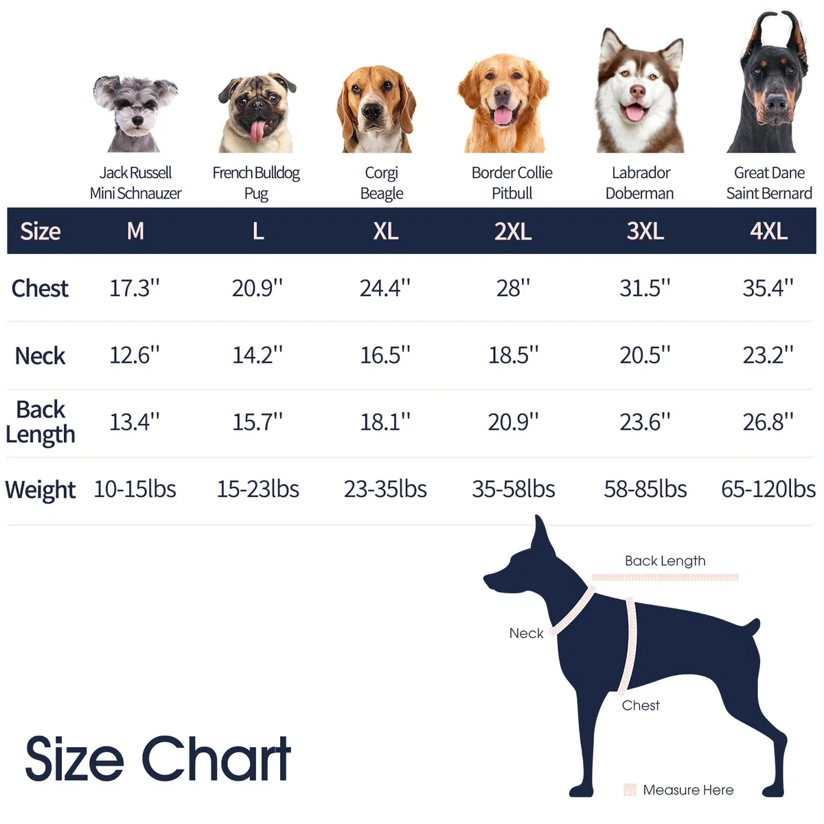 IECOii Suéter Extragrande para Perros, Talla XXL/4XL, Jersey de Punto, Ropa Cálida de Invierno para Doberman, Gran Danés