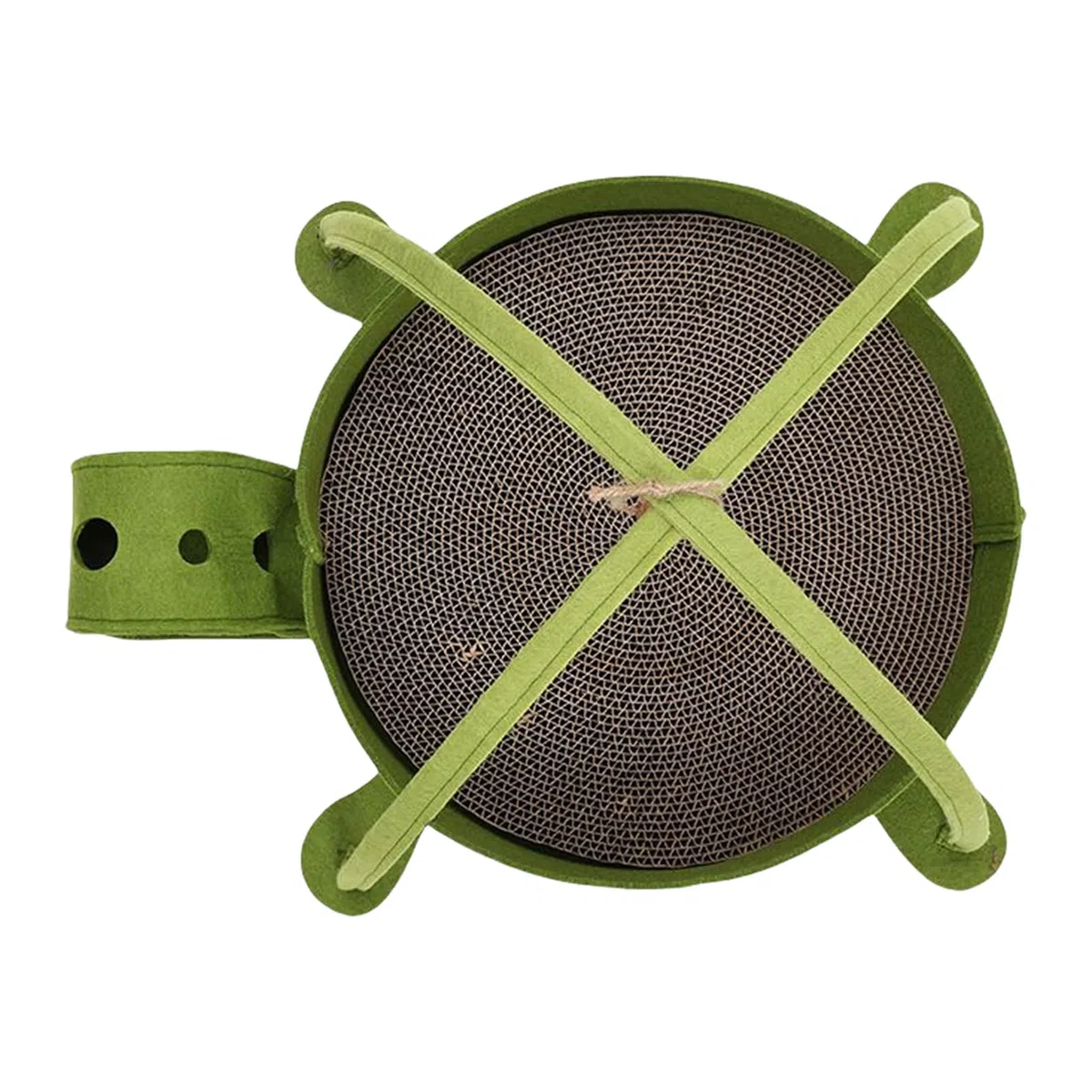 Tablero Rascador para Gatos Poste Rascador Grande para Mascotas Y Salon | Juguete Desmontable en Forma de Tortuga para Casa, Salón y Pisos de Alquiler
