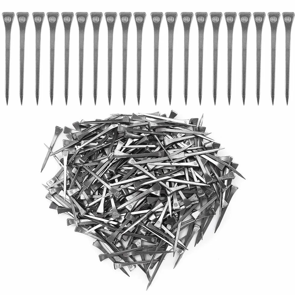Yctze Juego de Herraduras para Caballos, 250 Piezas 5.4cm Acero