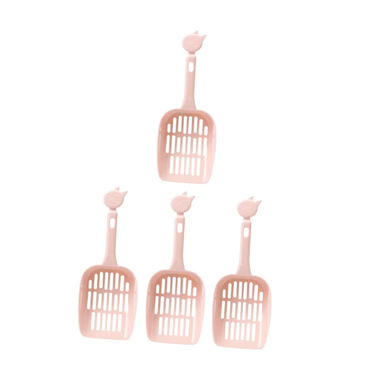 Cuchara de arena para gatos de boca ancha para una fácil limpieza, ligera y práctica herramienta para mascotas
