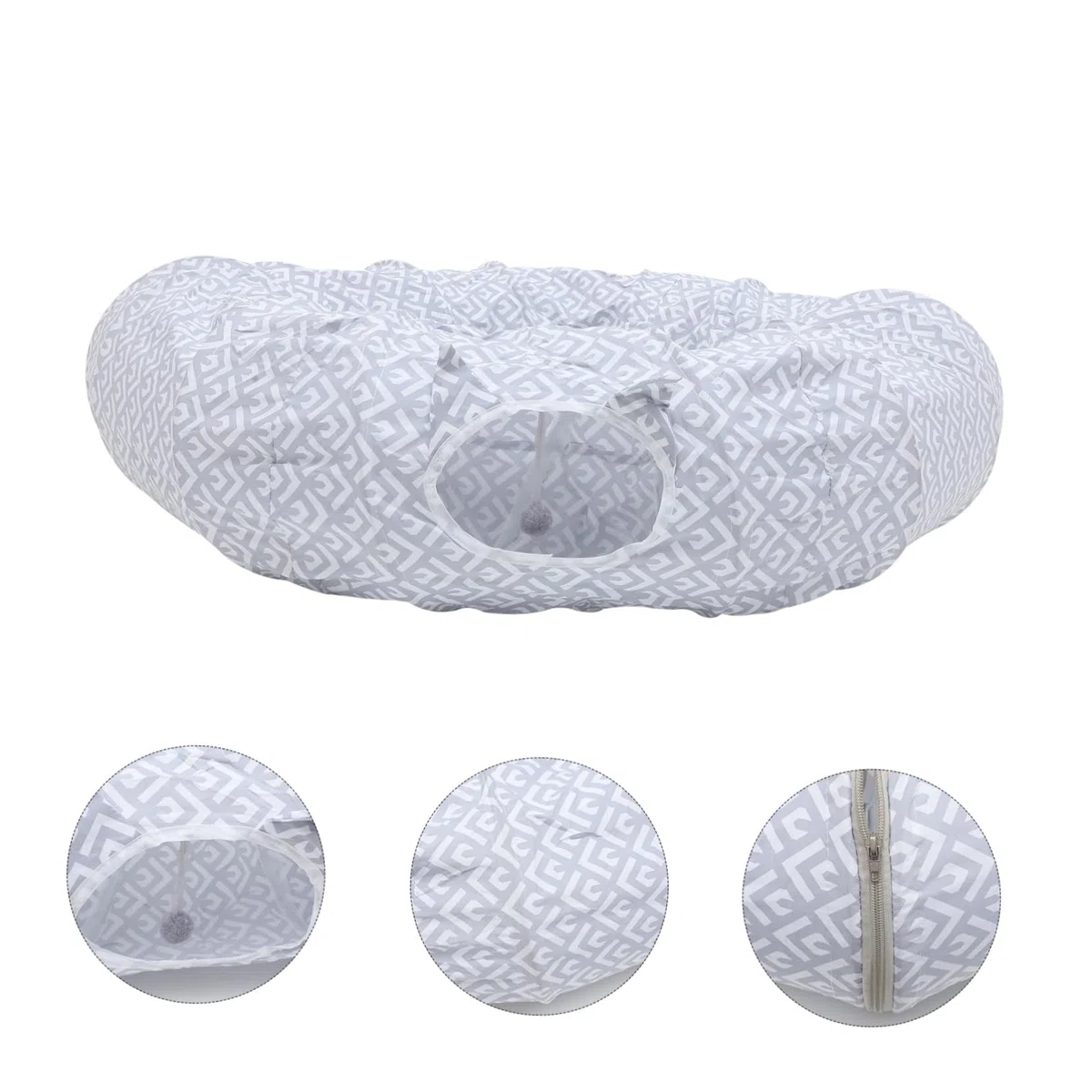 BESPORTBLE Cama Túnel para Gatos Forma De Dona Túnel Cama para Gatos De Interior para Gatitos y Conejos