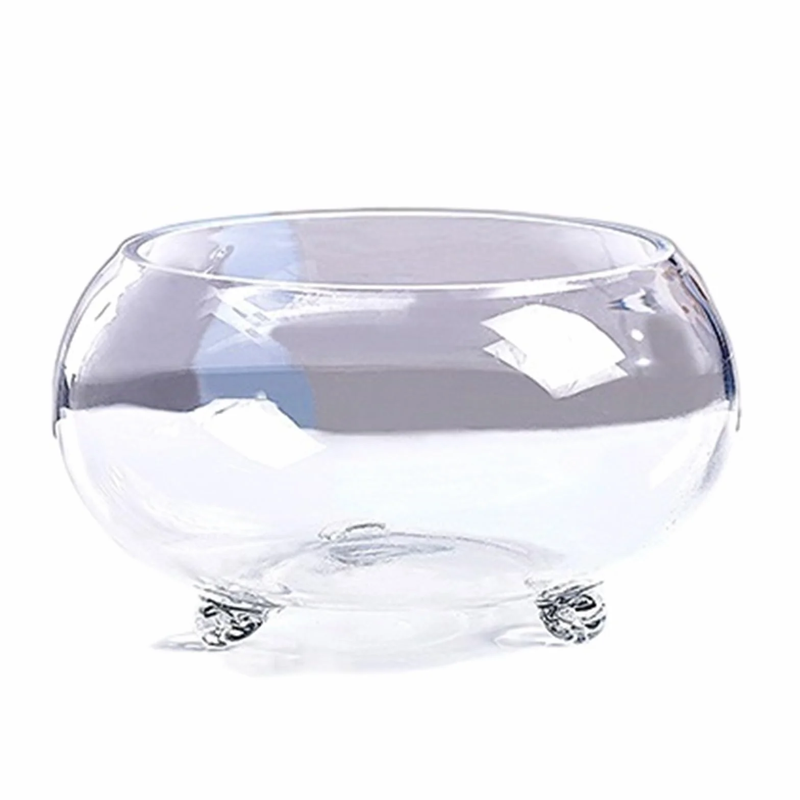 Pecera Tanque de Peces de Vidrio Transparente Engrosado, Tanque de Tortuga con Soporte, Tanque ecológico de pie pequeño, hogar, Sala de Estar, Oficina, Escritorio Acuario(Pequeño)