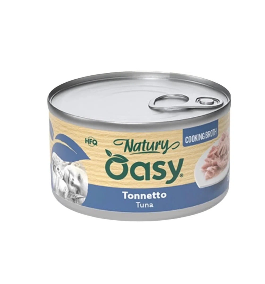 Oasy - Humo para gatos Natury Cooking Broth, sabor atún, suaves filos naturales en caldo de cocción para gatos adultos de todos los tamaños y razas | 12 latas de 85 gramos cada una.