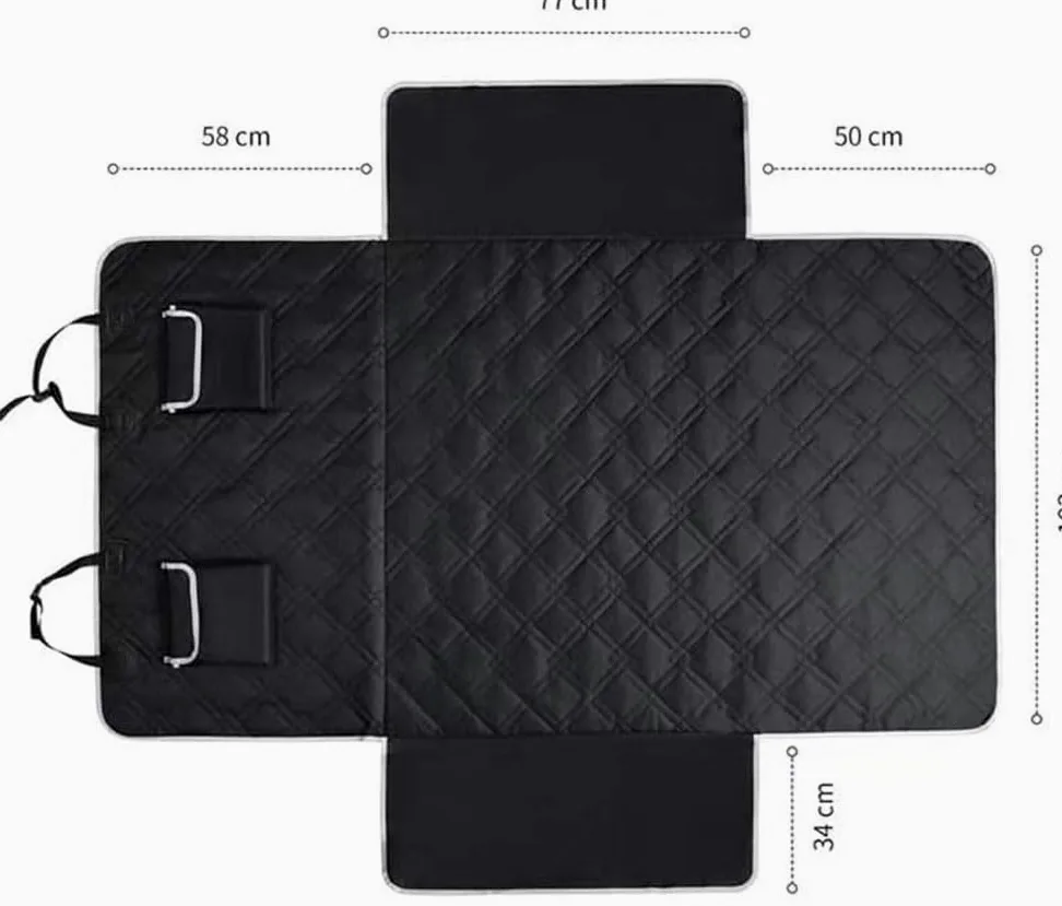 Funda Maletero Coche Perros para Toyota Tundra Alphard Sienna Fortuner,Impermeable Alfombrilla Protectora para Perros Protector Cubierta