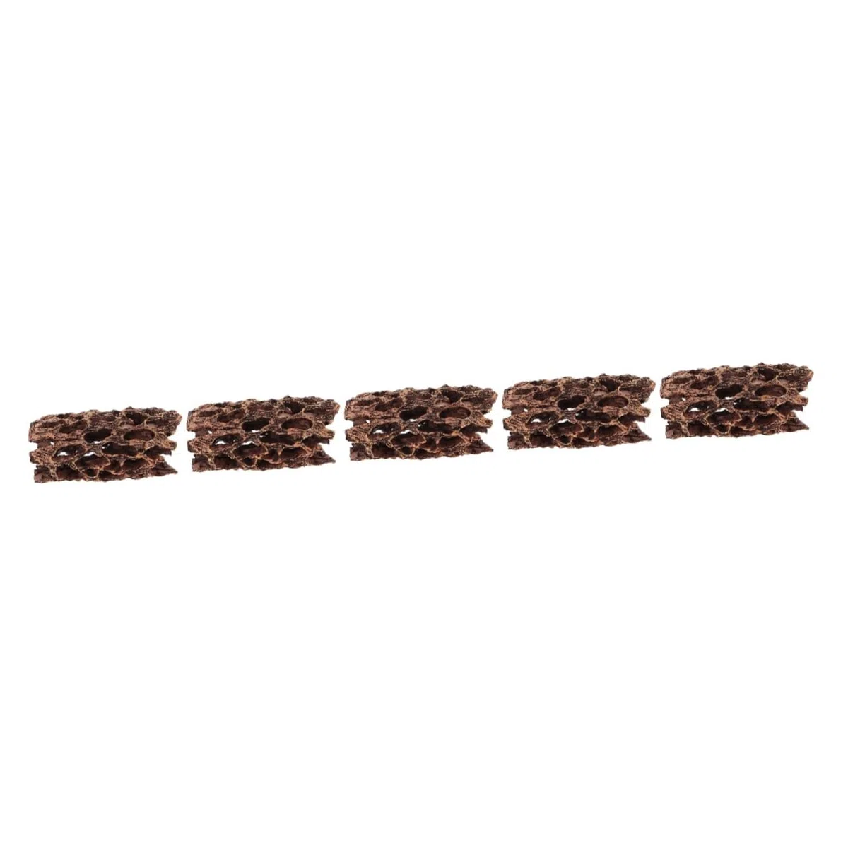 Happyyami 5piezas Escondite De Camarones y Peces para Acuario Decoración De Pecera Cueva para Ocultarse Accesorios para Acuarios y Hábitats De Peces