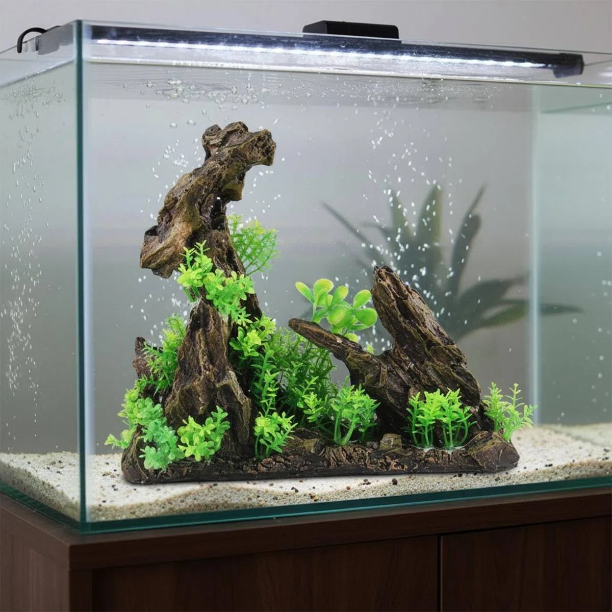 Aquarium Coral Ornamento para Acuario Roca Montañosa Paisajismo Decorativo Resina de Forma Esculpida Que No Sobrecarga Adecuado para Acuaristas Tanque, Style to 2