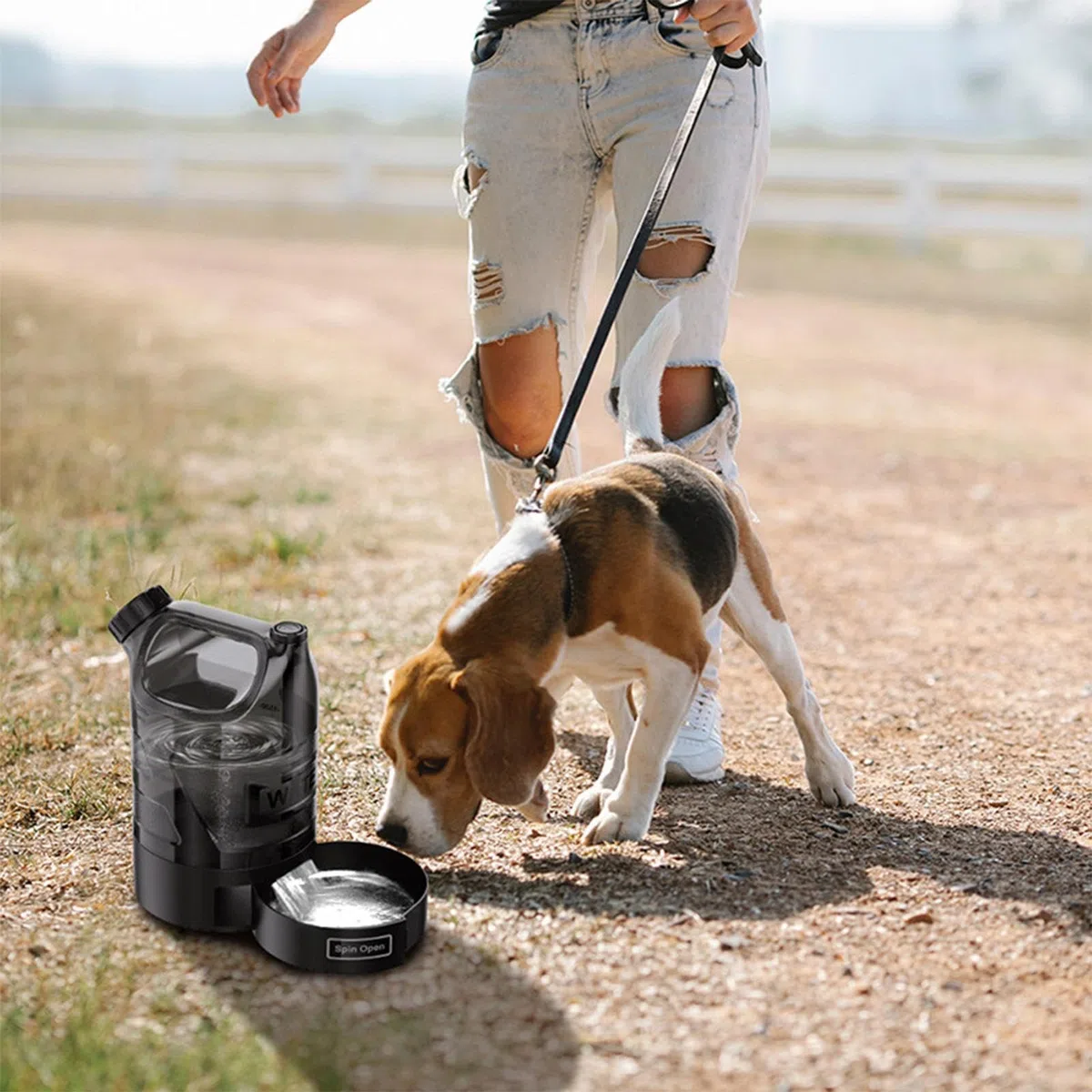 Botella de Agua para Perros Portátil Dispensador de Agua para Mascotas de | Botella de Agua para Perros de Gran Capacidad para Viajes, Aire Libre, Senderismo y Playa