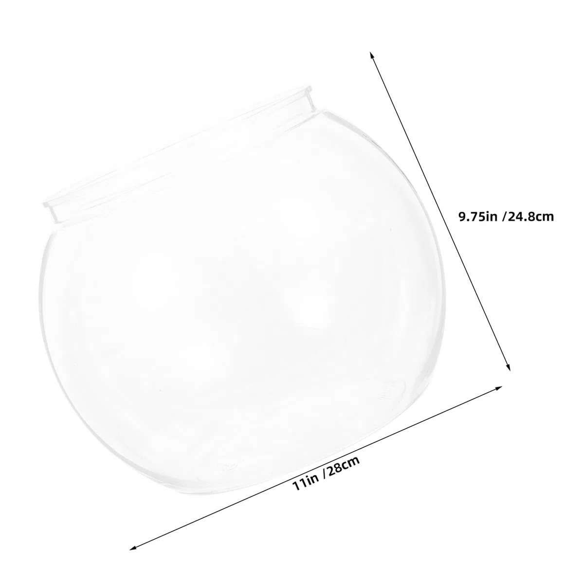 Peceras Pequeñas Pecera De Mesa Pez Pequeño Transparent Pet