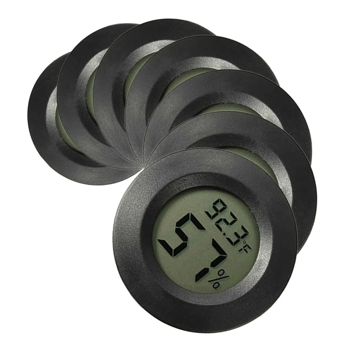 14piezas Higrómetro Digital Mini Para Terrarios y Reptiles Medidor De y Pantalla Lcd Para Interior y Exterior