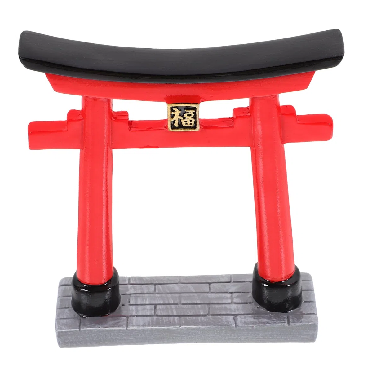 YARNOW 3 Piezas Santuario Puerta Torii Estatuas De Jardín Acuario Paisaje Prop Aire Pequeña Decoración Pecera Adorno Acuario Decoración Arena Mesa Decoración Micro Paisaje