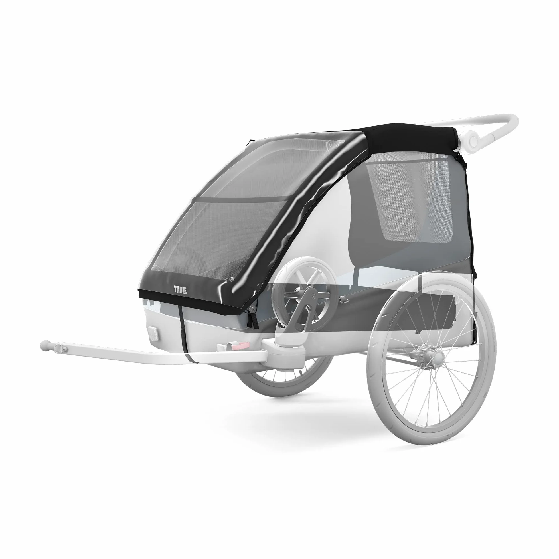 Thule, Courier Dog Trailer Kit, Kit De Remolque De Perros, Neutral, U, Admirador Unisex