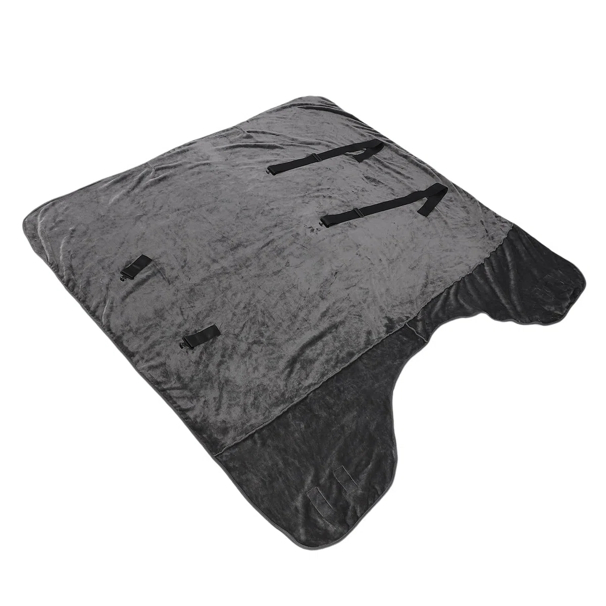 Changor Manta de Invierno para Caballos, Relleno de Franela Grueso, Cálido y Cómodo, para Uso en Granja, Cuidado de Caballos