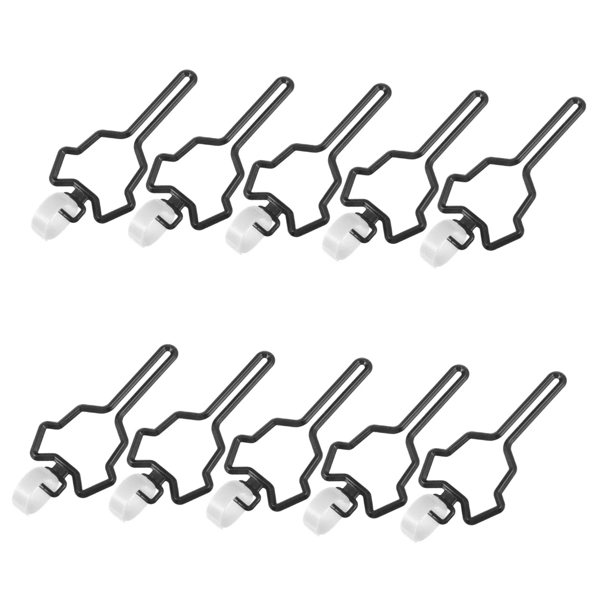 Angoily 30 Piezas clip para bolsa de caca de mascota transportador de bolsas para desechos de perros gato clips para bolsas cachorro Portador de bolsas para desechos de mascotas Hebilla